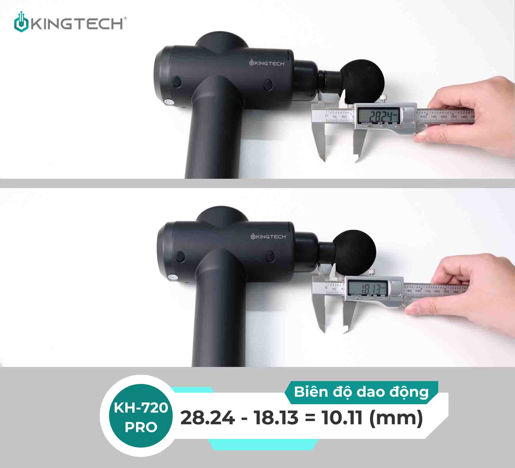 Thông tin chi tiết Súng Massage Cầm Tay KH-720 PRO