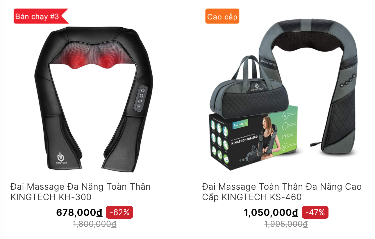 máy massage vai gáy