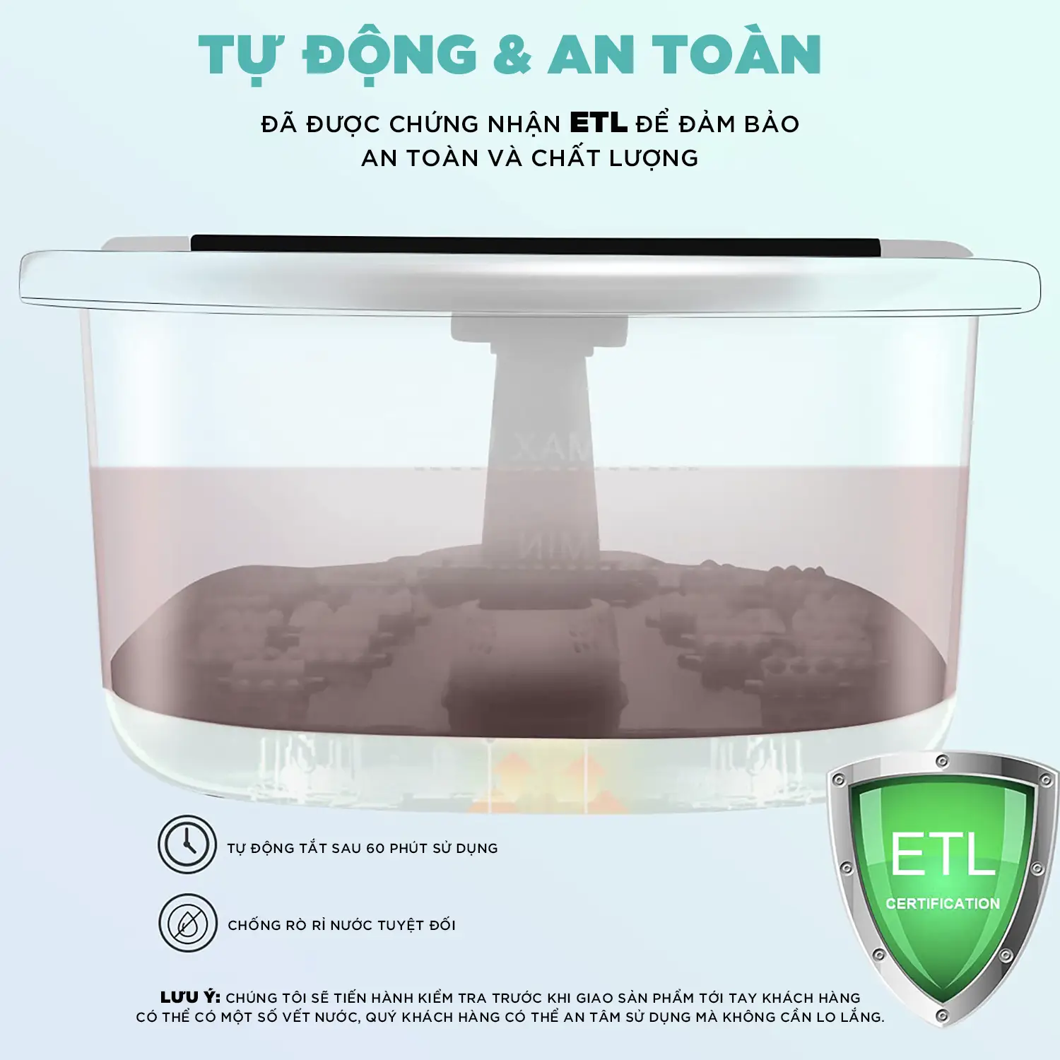 Bồn Ngâm Chân (Máy Ngâm Chân) KINGTECH BM-400