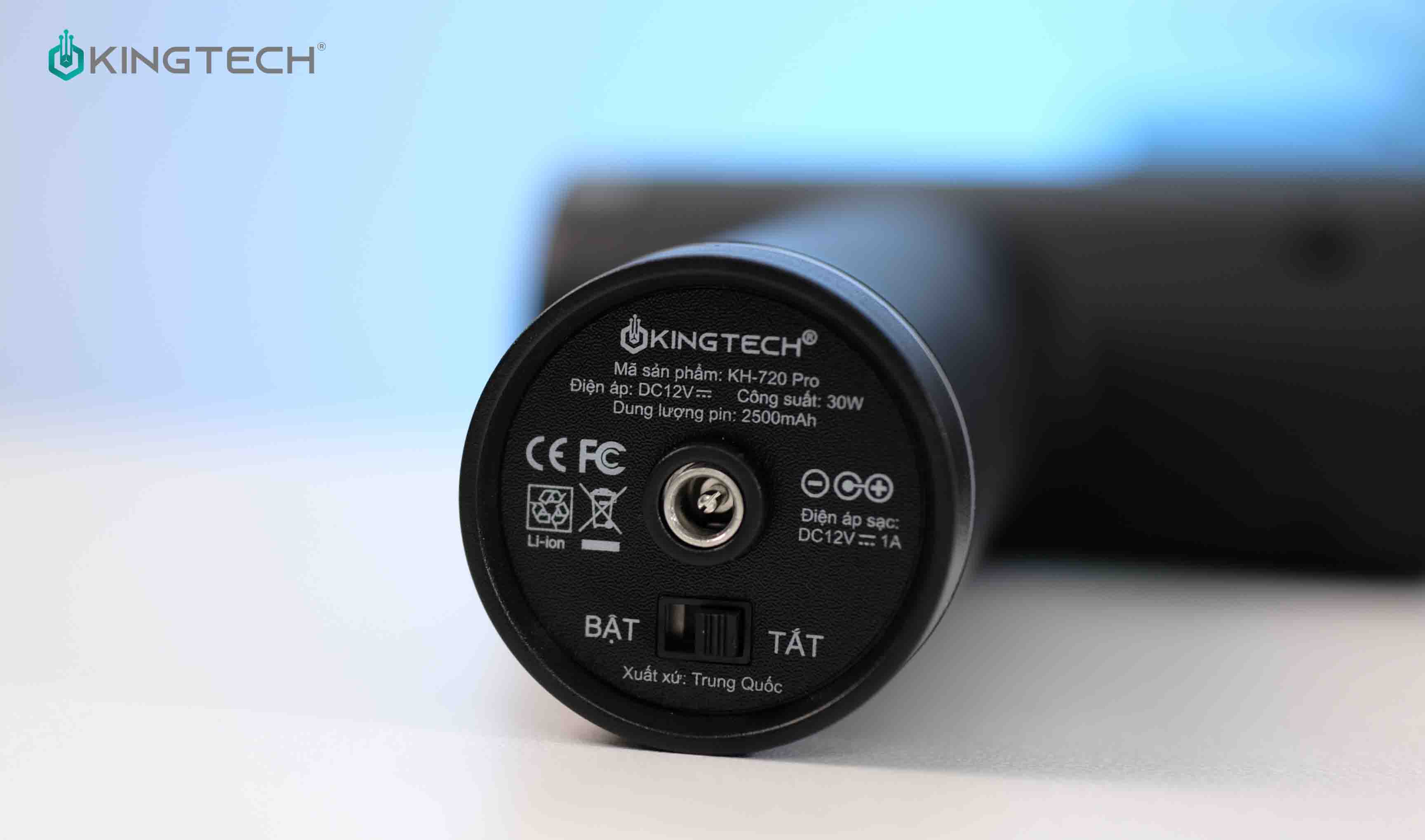 Đánh giá chi tiết súng massage Kingtech KH-720 pro