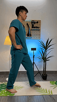 giãn cơ đạp xe