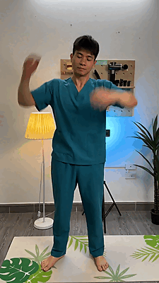 giãn cơ hiệu quả sau khi chơi cầu lông