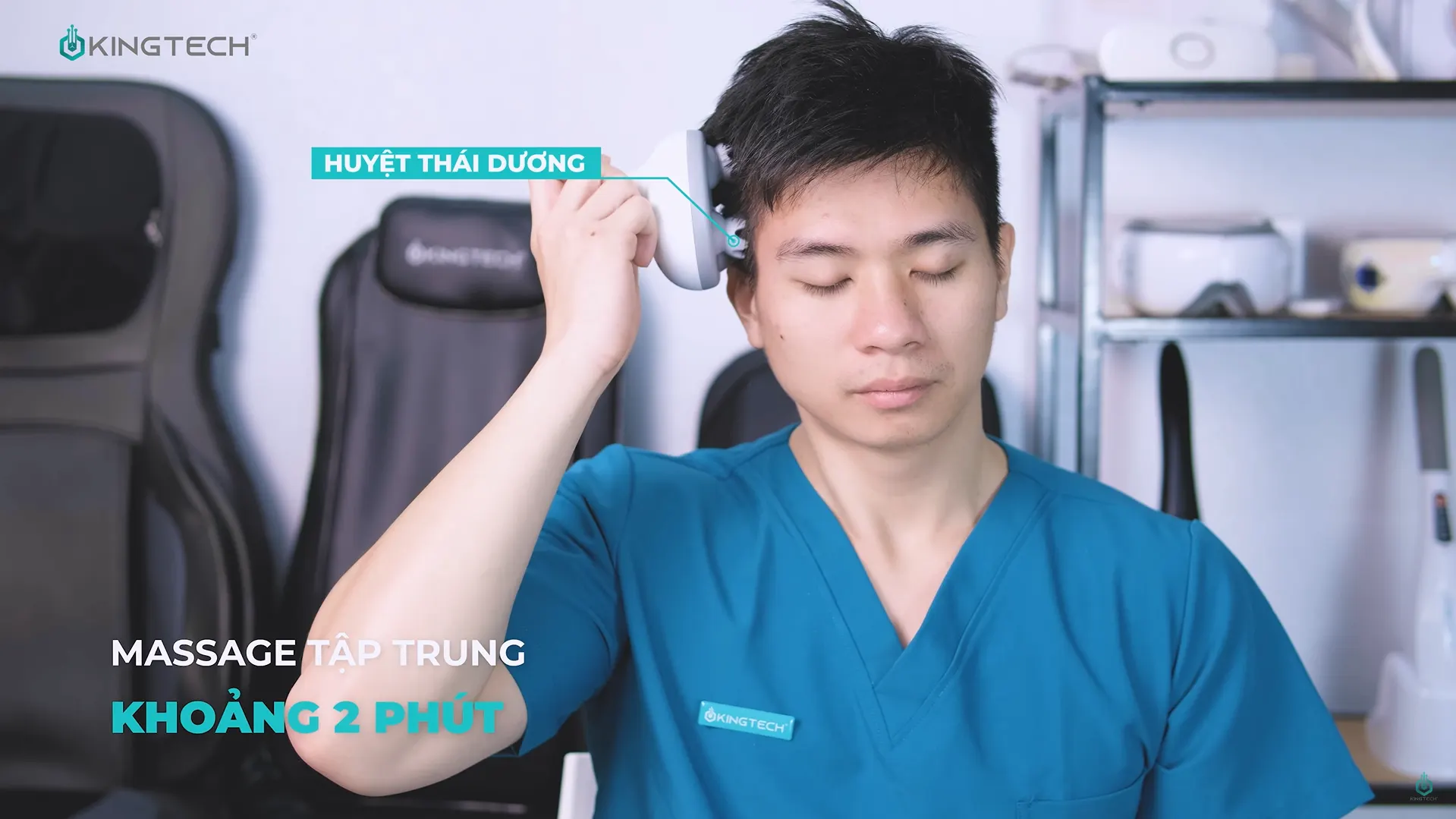 Cách sử dụng máy massage đầu hiệu quả