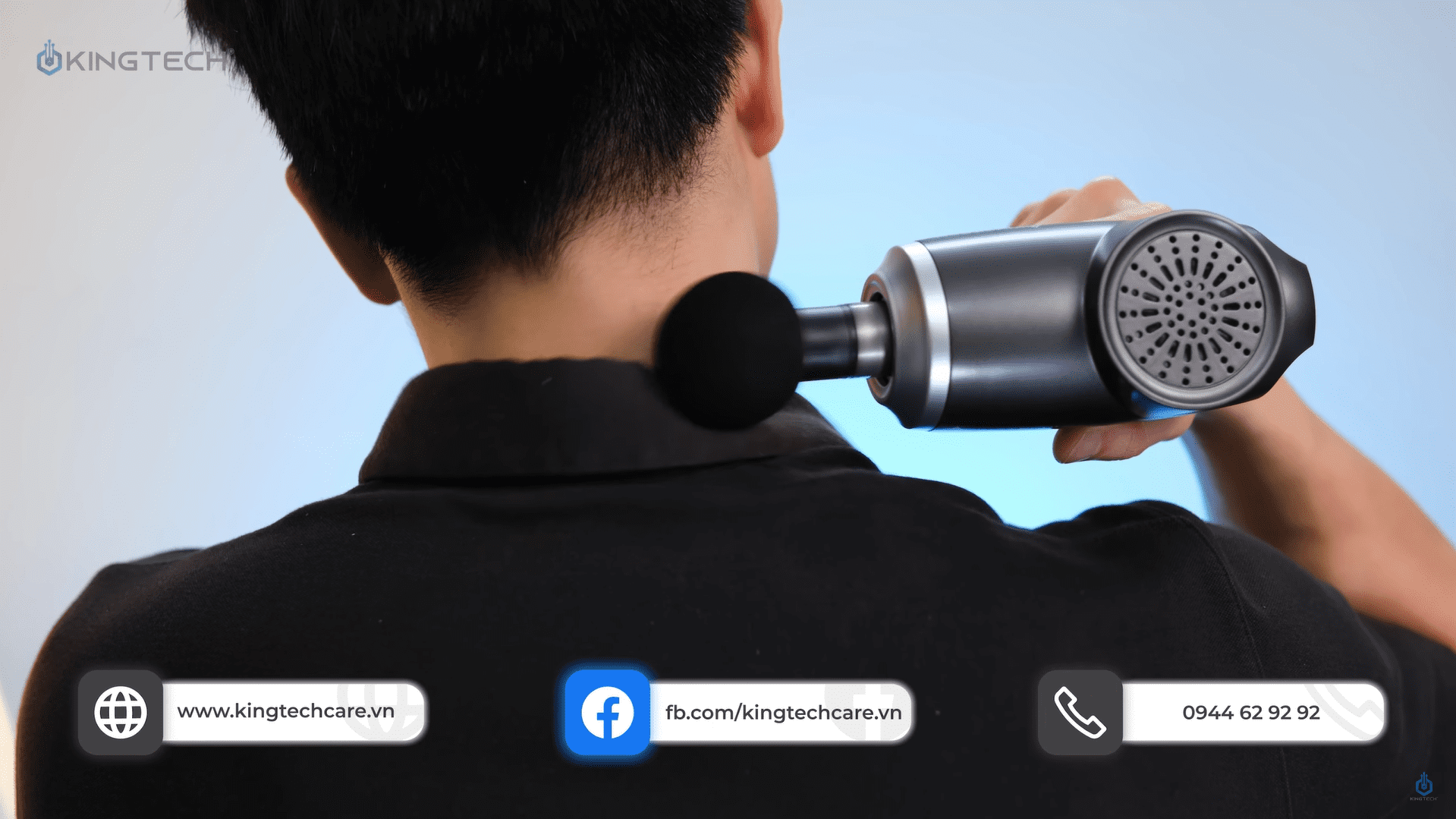 Hướng dẫn sử dụng súng massage vùng cổ gáy