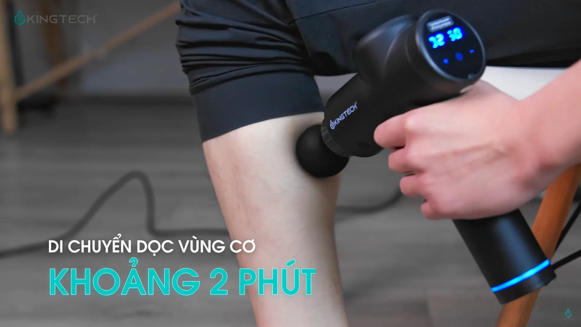 Cách sử dụng súng massage cho viêm gân gót