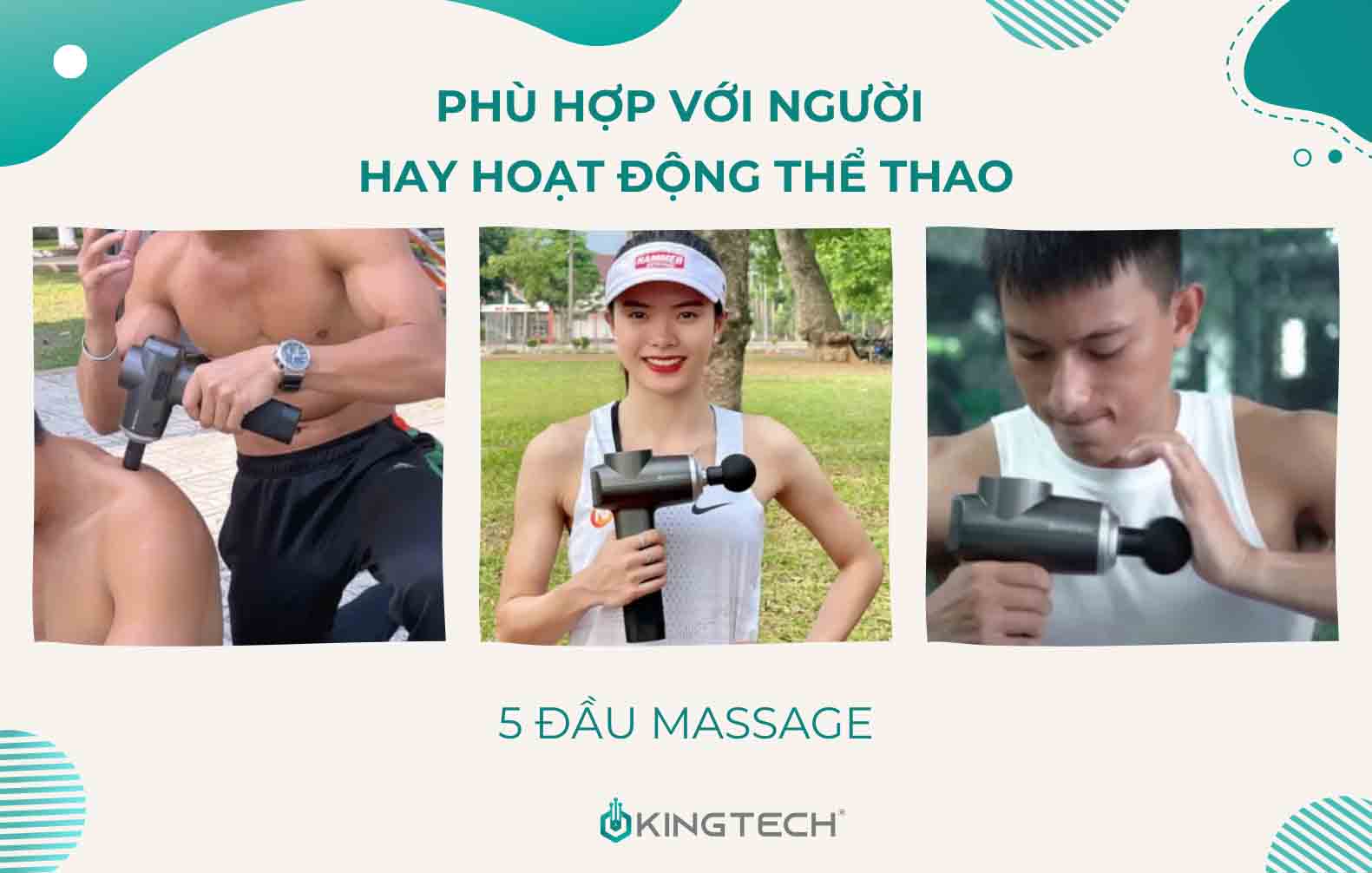 Đánh giá chi tiết súng massage Kingtech MAX-1