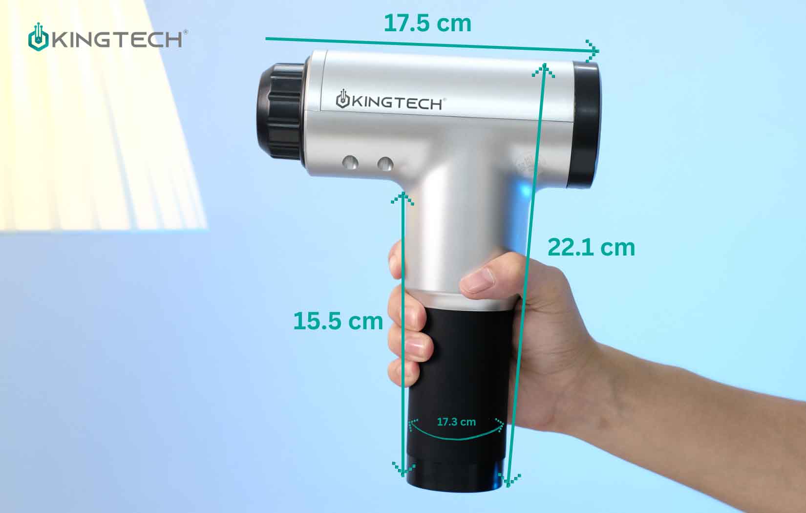 Đánh giá chi tiết súng massage Kingtech KH-320