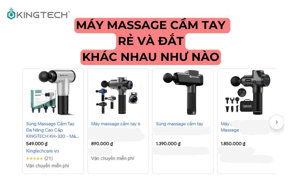 Câu hỏi khi chọn mua máy massage cầm tay