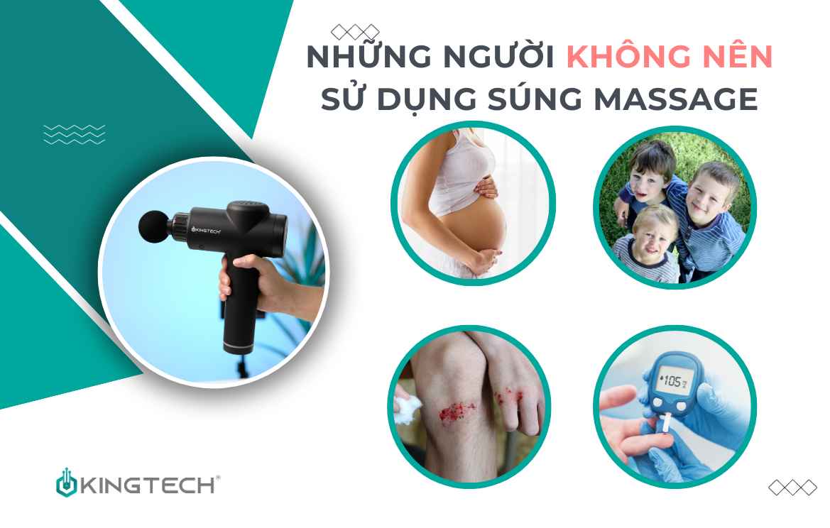 Những người không nên sử dụng súng massage