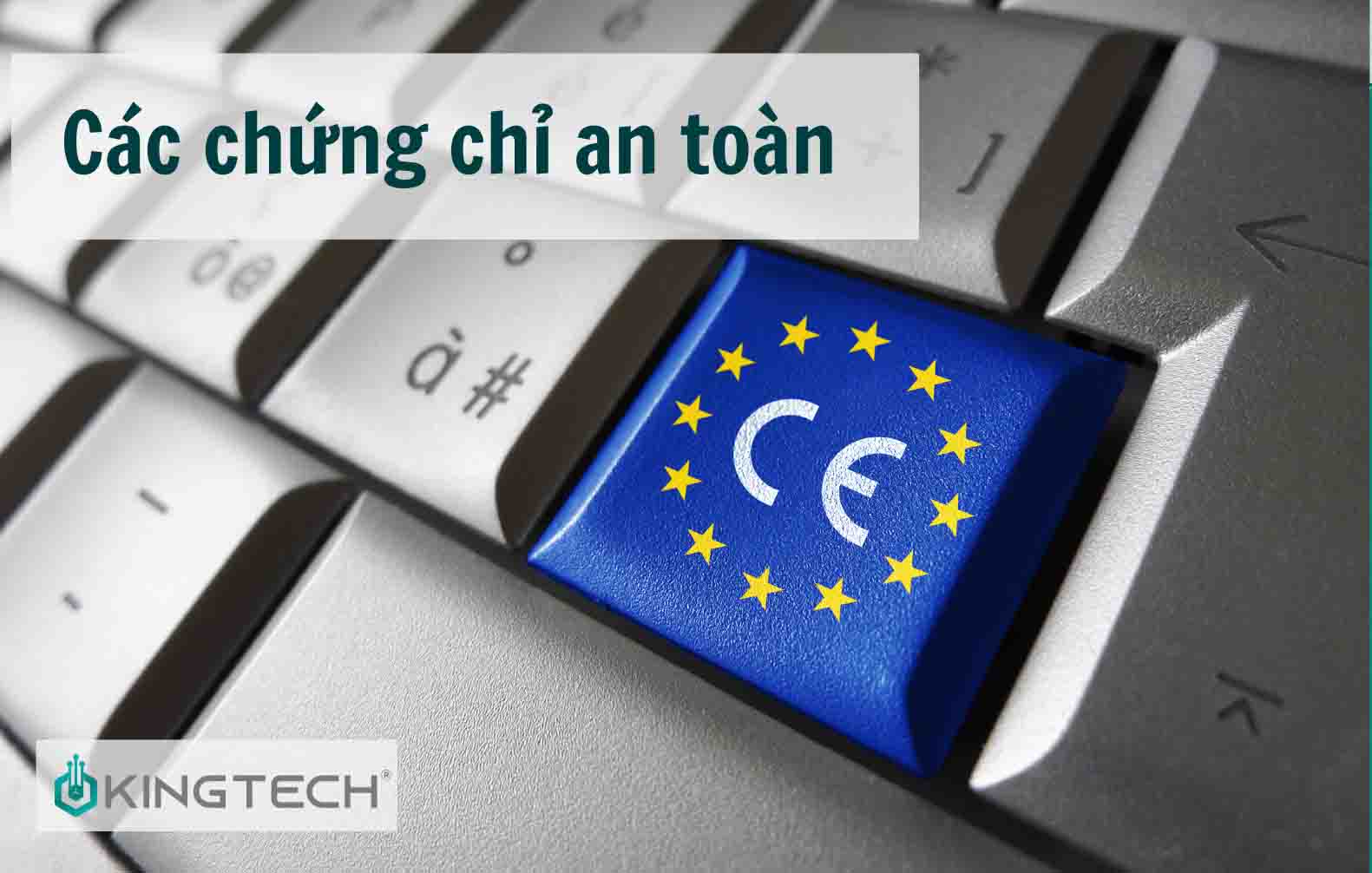 Các chứng chỉ an toàn cho thiết bị sạc