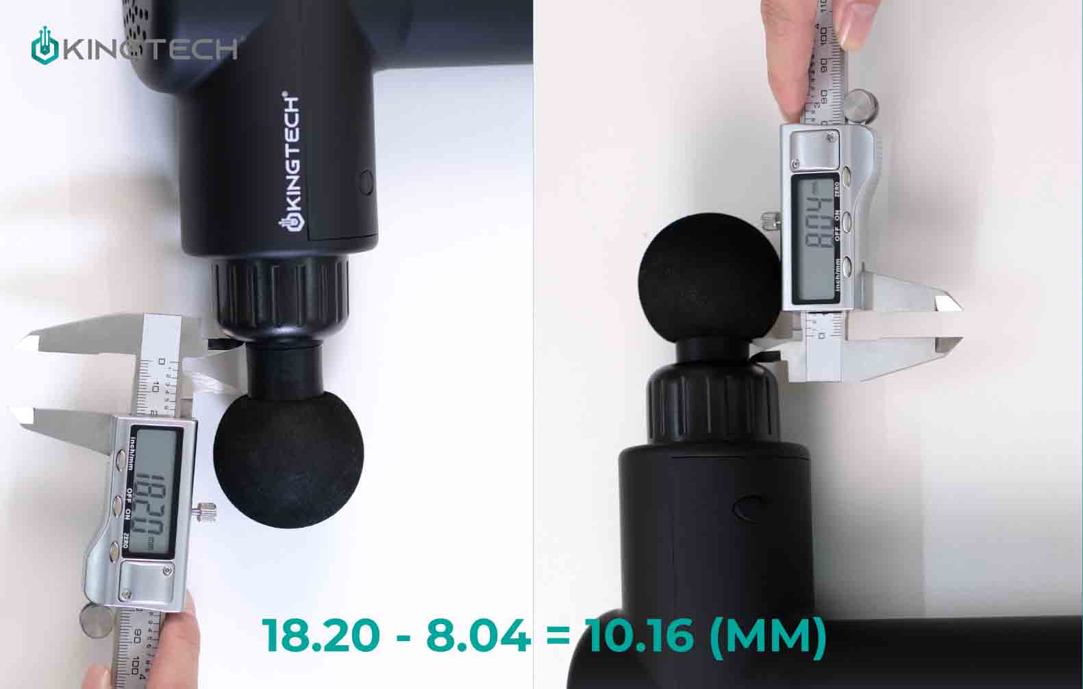 Đánh giá chi tiết súng massage Kingtech KH-720 pro