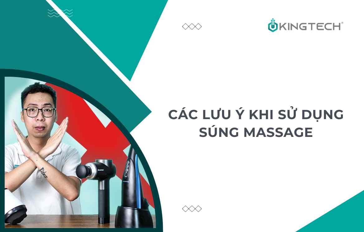 Súng massage - Thiết bị giúp bạn giãn cơ hiệu quả