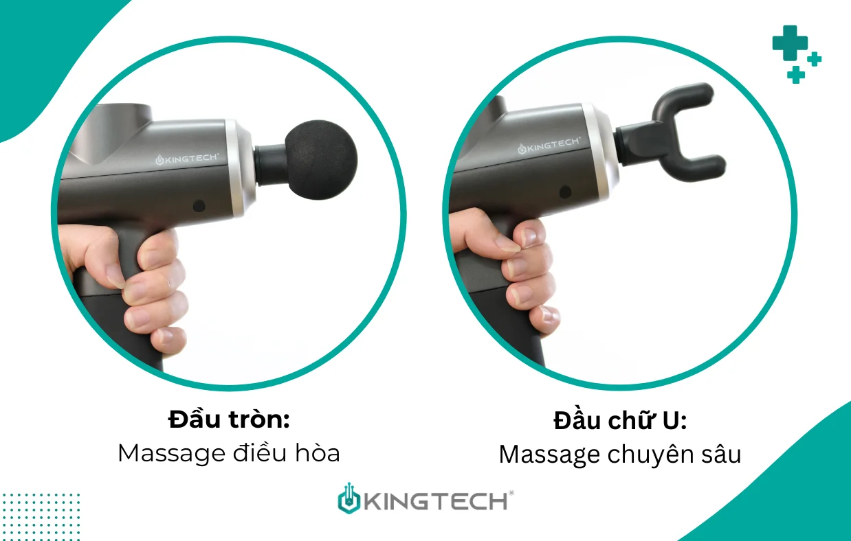 Cách sử dụng súng massage cho viêm gân gót