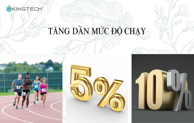 tăng mức độ chạy
