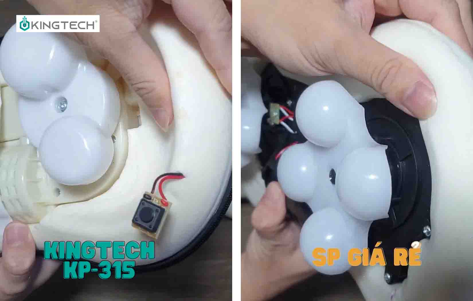 Có nên mua Gối massage KP-315 thay vì các dòng phổ thông?