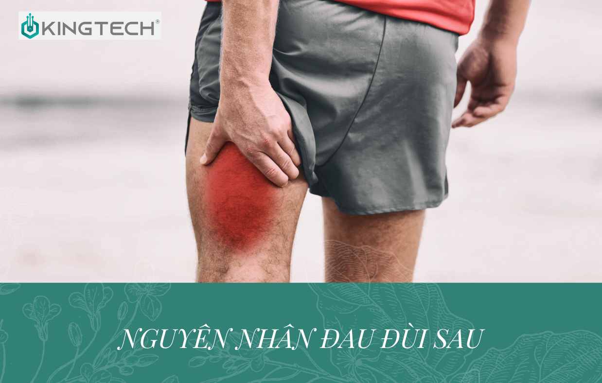 Cách sử dụng súng massage hỗ trợ giảm đau đùi sau