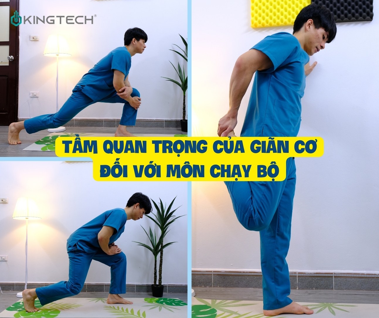 Giãn cơ rất quan trọng khi tham gia bộ môn chạy