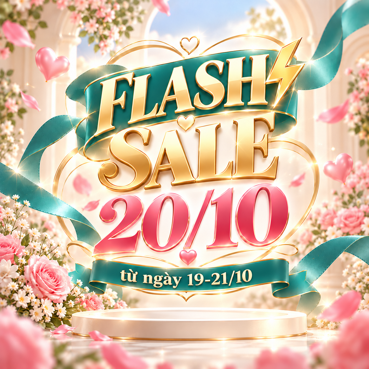 Ưu Đãi FLASH SALE Ngày Phụ Nữ Việt Nam 20/10
